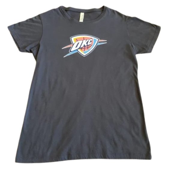 Oklahoma City Thunder Shirt | Blue Graphic Tee | Men’s Size L - Picture 4 of 10